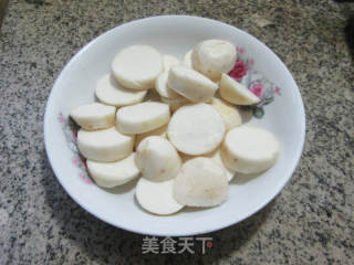 腊鸡腿蒸香芋的做法步骤：5