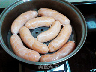 新奥尔良鸡肉肠的做法步骤：13
