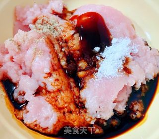 #白菜#鸡肉韭菜白菜卷的做法步骤：4