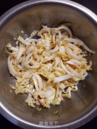 油泼拌白菜的做法步骤：5