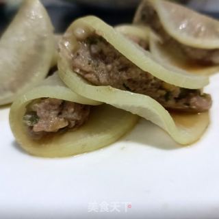 蒸白萝卜肉卷的做法步骤：13