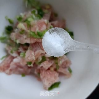 蒸白萝卜肉卷的做法步骤：7