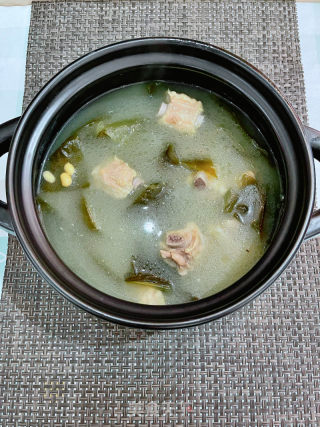 海带黄豆排骨汤的做法步骤：10