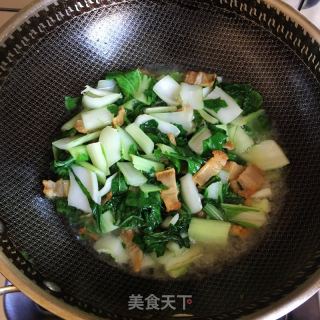 腊肉炒白菜的做法步骤：5