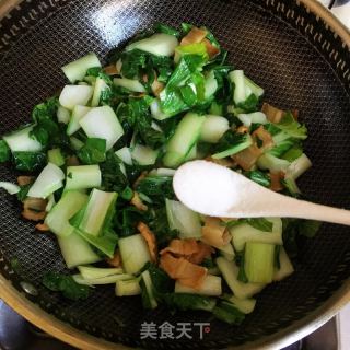 腊肉炒白菜的做法步骤：4