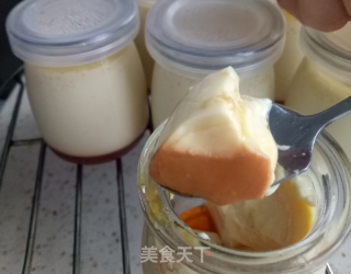 焦糖蛋奶布丁，可搭早餐，瓶装更方便的做法步骤：6
