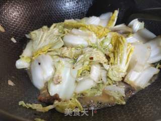 腐乳炒白菜的做法步骤：3