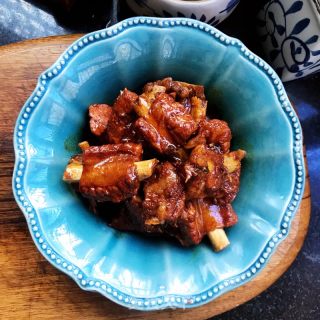 土锅啤酒炖排骨的做法步骤：11
