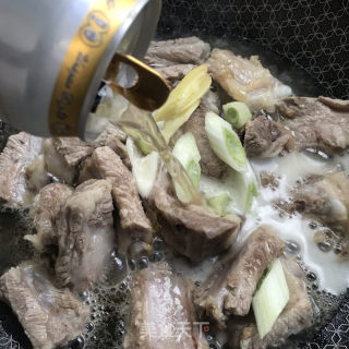 土锅啤酒炖排骨的做法步骤：5