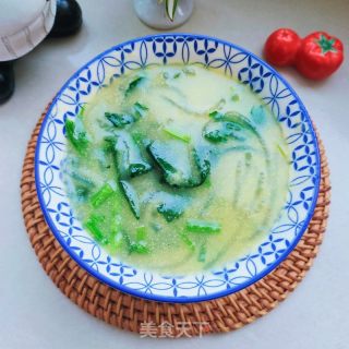 菠菜玉米面糊糊的做法步骤：13