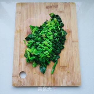 菠菜玉米面糊糊的做法步骤：2