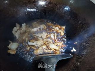 干煸四季豆烧肉的做法步骤：6