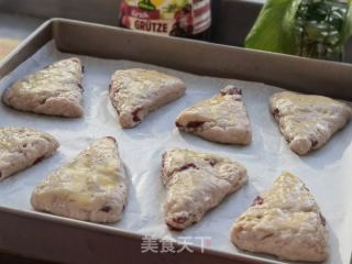 樱桃果酱司康的做法步骤：7