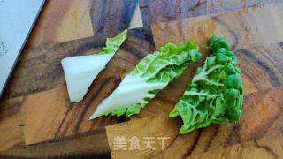极简不失美味——榛蘑炒奶白菜的做法步骤：5