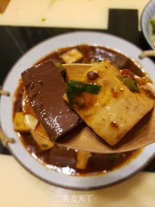 鲜嫩入味鸭血烧豆腐的做法步骤：15