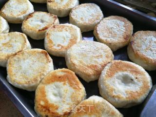 猪肉萝卜馅油煎饼的做法步骤：8