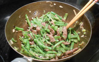 豉味牛肉四季豆的做法步骤：7