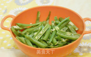 豉味牛肉四季豆的做法步骤：2