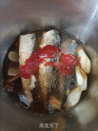 番茄青鱼的做法步骤：9