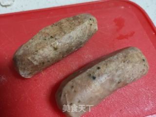 香肠毛毛虫花卷的做法步骤：7