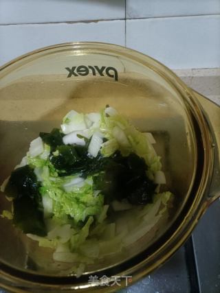 白菜豆卷汤的做法步骤：5