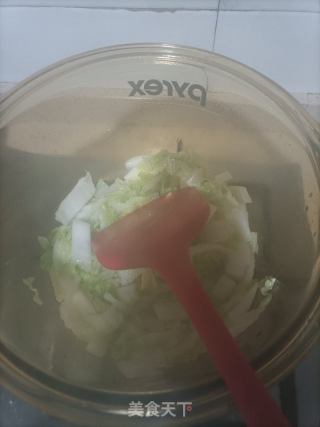 白菜豆卷汤的做法步骤：4