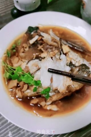酱烧鱼头的做法步骤：18