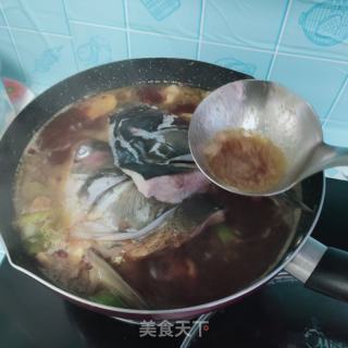 酱烧鱼头的做法步骤：13
