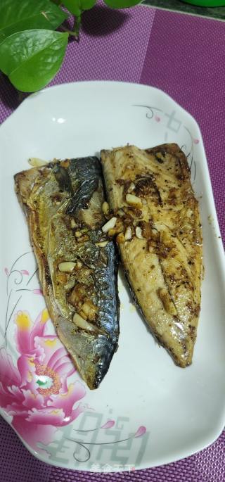 蒜香鲭鱼的做法步骤：10