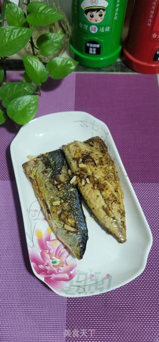 蒜香鲭鱼的做法步骤：9