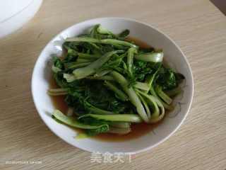 清炒小白菜的做法步骤：4