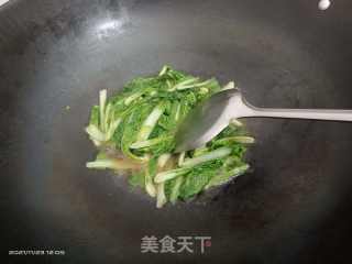 清炒小白菜的做法步骤：3