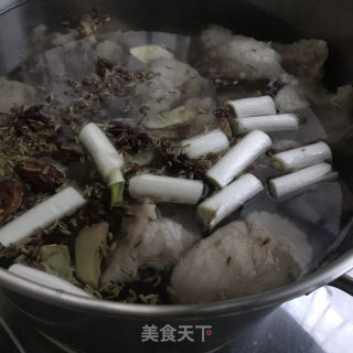 陈皮煮羊肉的做法步骤：6