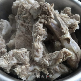 陈皮煮羊肉的做法步骤：5