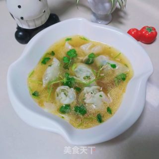 荠菜肉馄饨的做法步骤：14