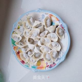 荠菜肉馄饨的做法步骤：8