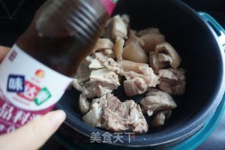 莴笋香菇蹄髈汤的做法步骤：4