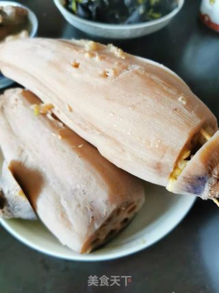 脱衣绿豆酿莲藕的做法步骤：9