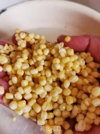 脱衣绿豆酿莲藕的做法步骤：5