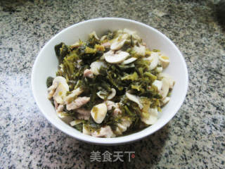 咸菜猪肉蘑菇馅千张包的做法步骤：8