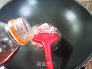 咸菜猪肉蘑菇馅千张包的做法步骤：4
