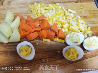 玉米黄瓜鸡蛋沙拉的做法步骤：4