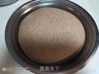 可可火腿面包的做法步骤：2