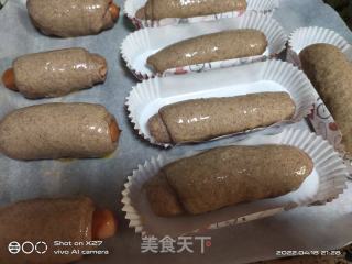 可可火腿面包的做法步骤：6