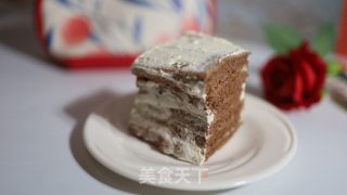裸可可蛋糕块的做法步骤：9