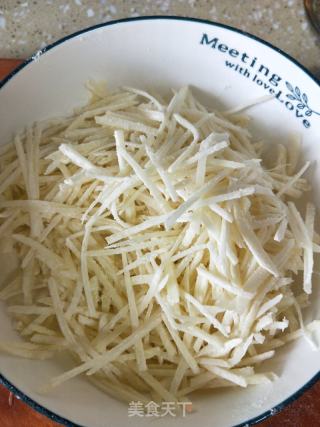 葱花土豆鸡蛋饼的做法步骤：6