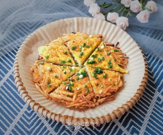 葱花土豆鸡蛋饼的做法步骤：14