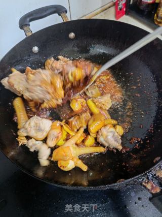 土豆烧鸡的做法步骤：7