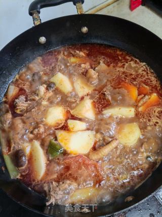 土豆烧鸡的做法步骤：10