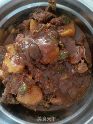土豆烧鸡的做法步骤：13